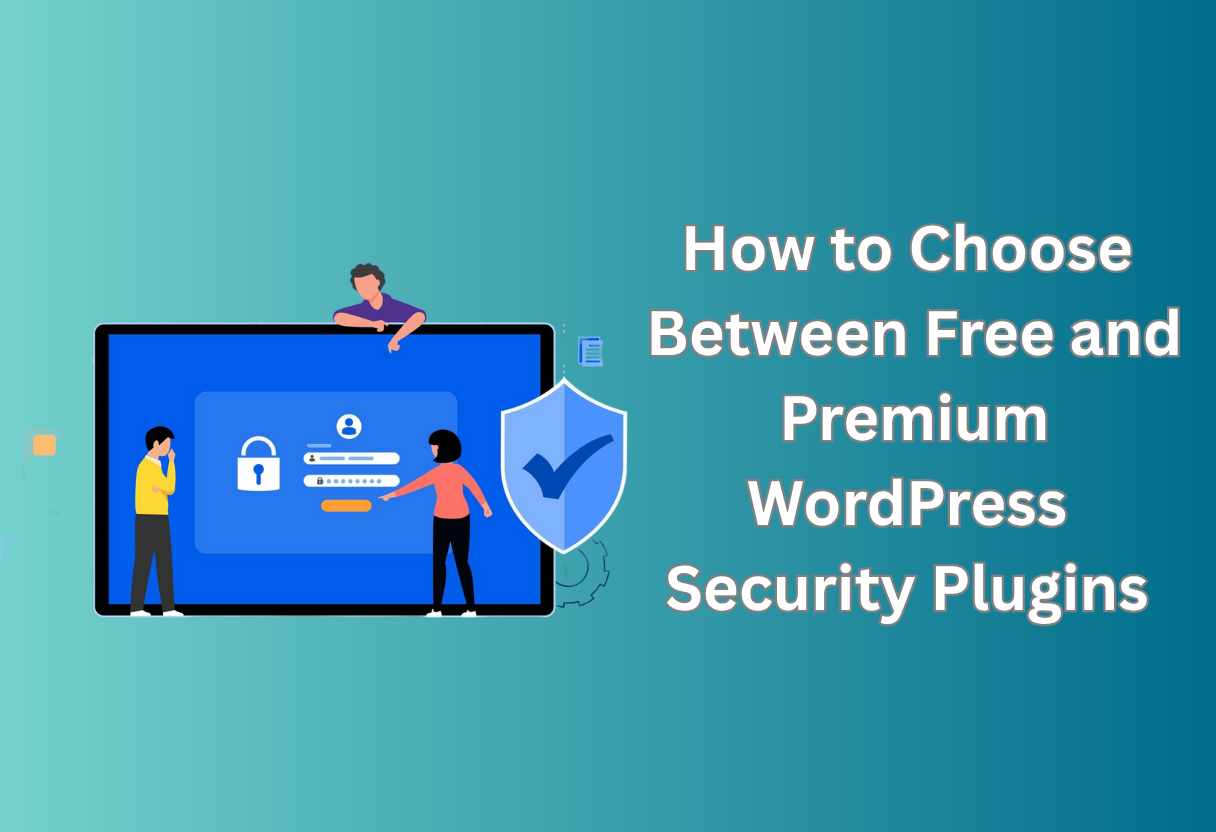 How to choose between free and premium wordpress security plugins