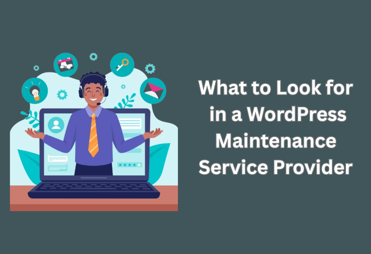 What to look for in a wordpress maintenance service provider